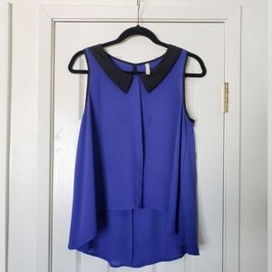 Sleeveless business casual top